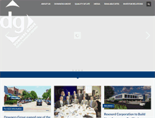 Tablet Screenshot of dgedc.com